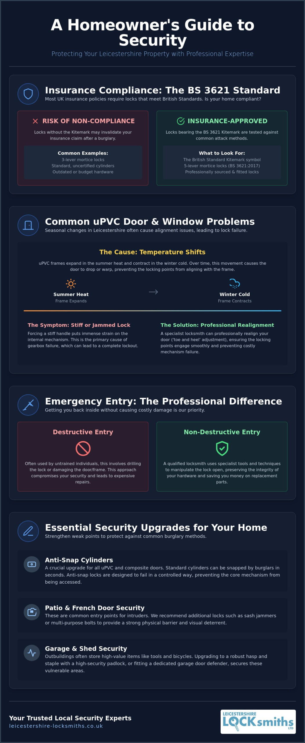 Residential Locksmith Leicester: The Complete Home Security Reference