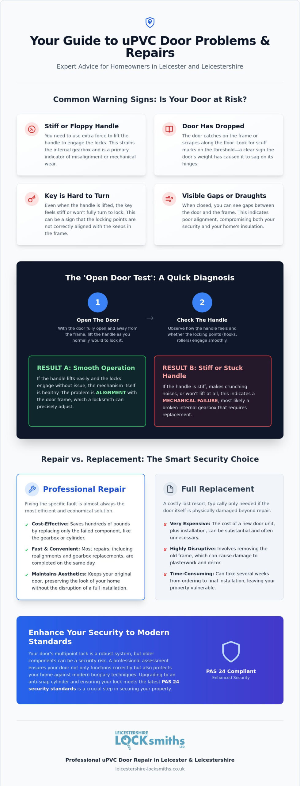 UPVC Door Repair Leicester: The Ultimate 2026 Homeowner’s Guide